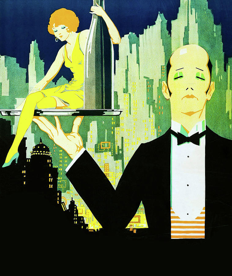Vintage Painting - Speakeasy, 1929, movie poster painting  by Movie World Posters