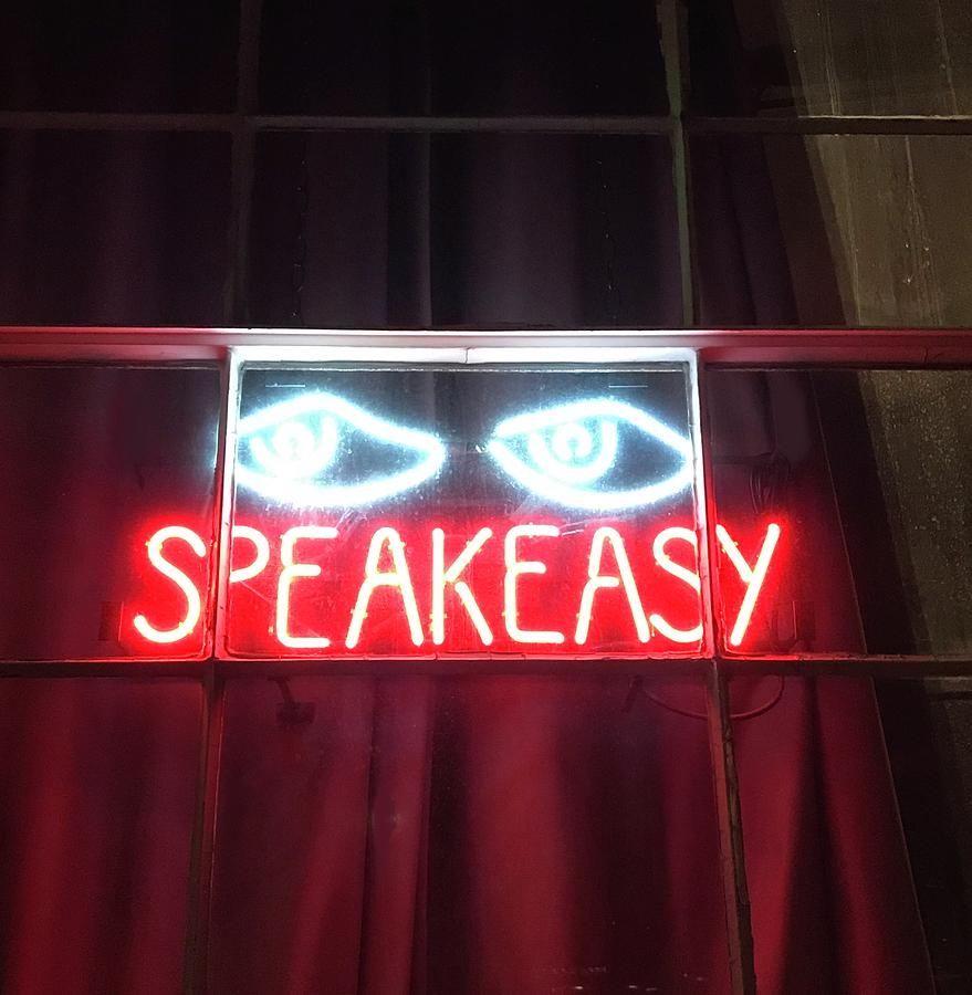 Speak Digital Art - Speakeasy by Deena Boyer