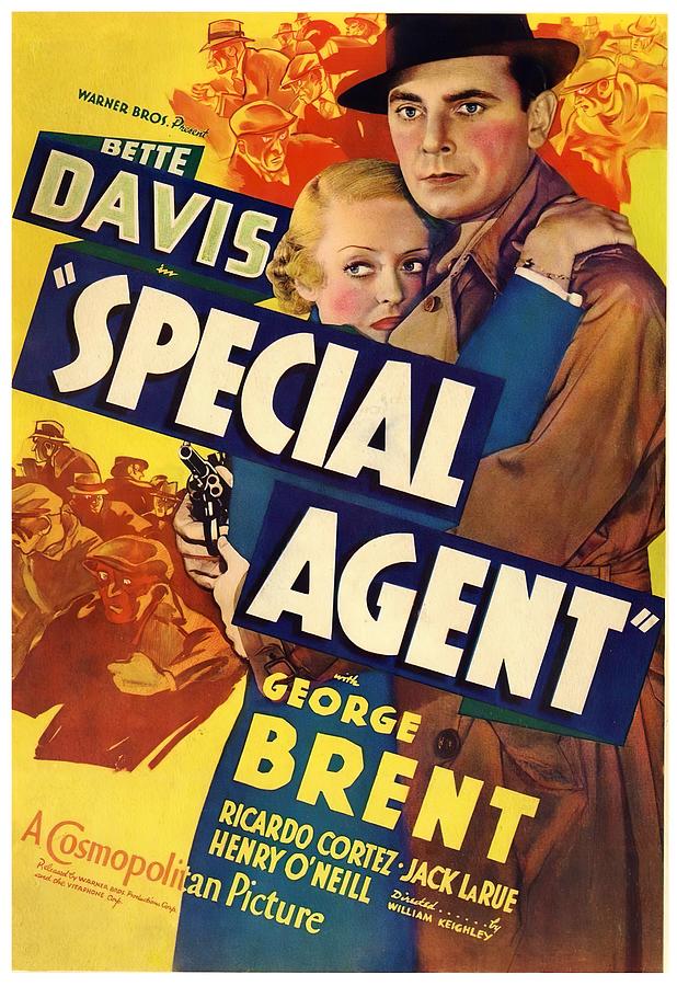 Special Agent, 1949, movie poster Mixed Media by Stars on Art