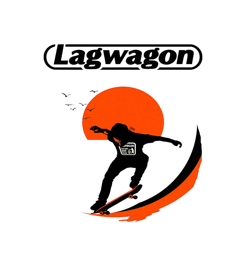 Special Design American Punk Rock Lagwagonlagwagon Bandlagwagonpunk Rocklogomusicproduct 9221