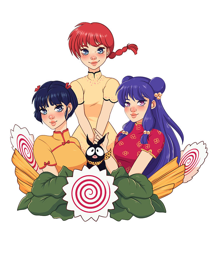 Special Present Ranma Girls Gifts Movie Fans Digital Art by Ranma Anime ...