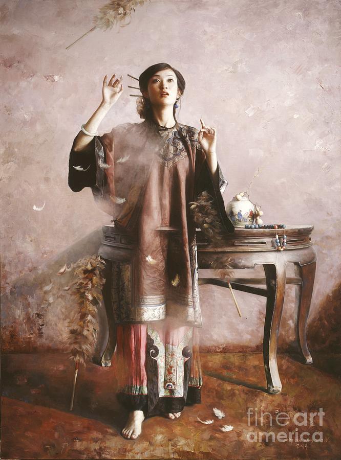 Speck of Dust Painting by MingYue Wang Speck of Dust Painting by MingYue Wang