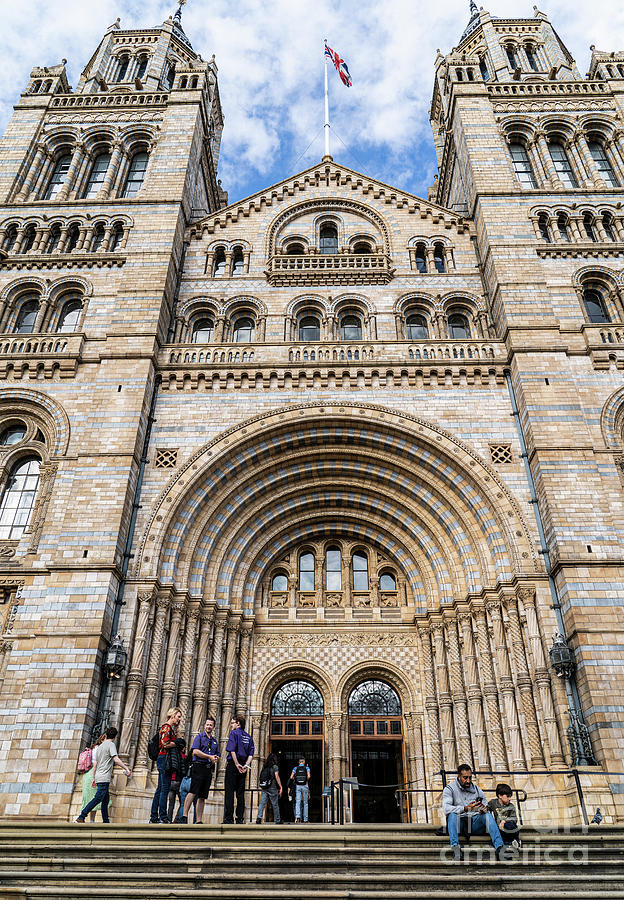 Spectacular Architecture The Natural History Museum in London England Photograph by Wayne Moran