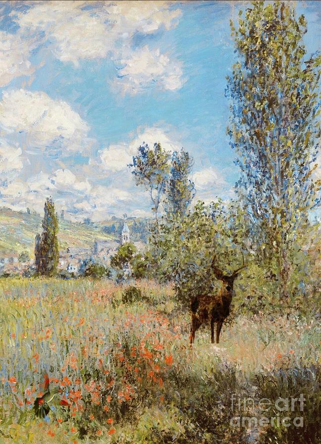 Claude Monet Digital Art - Spectacular Day by Christine Tyler
