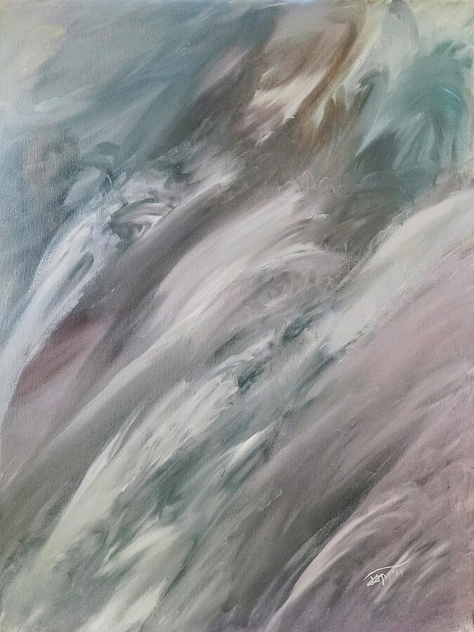 Spectres I Painting by Jeff Malderez Spectres I Painting by Jeff Malderez