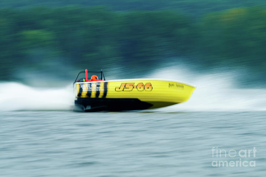 Speed Boat Racing Photograph by Rich S