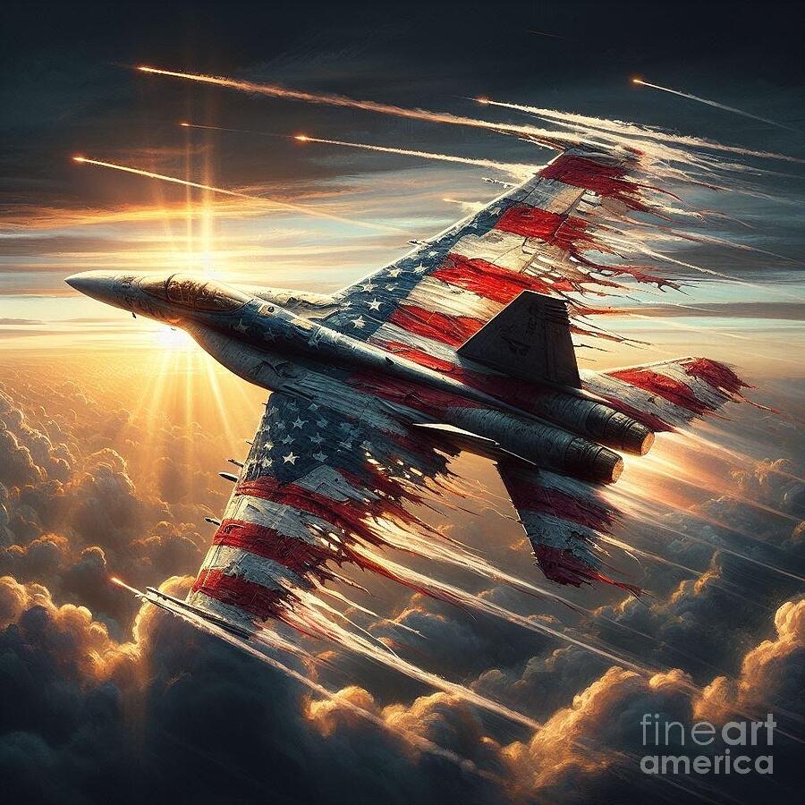 Fighter Jet Digital Art - Speed by Joshua Freedman