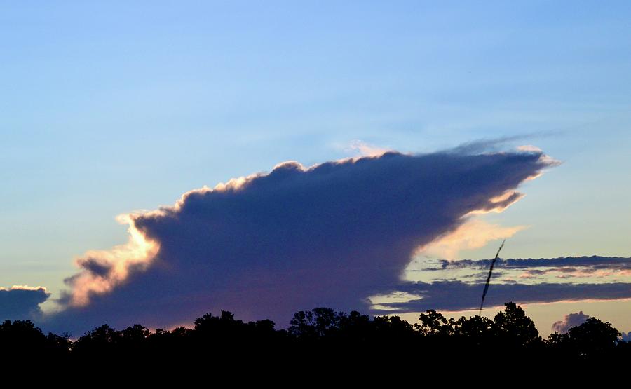 Speedboat Sunrise Cloud Photograph by Warren Thompson