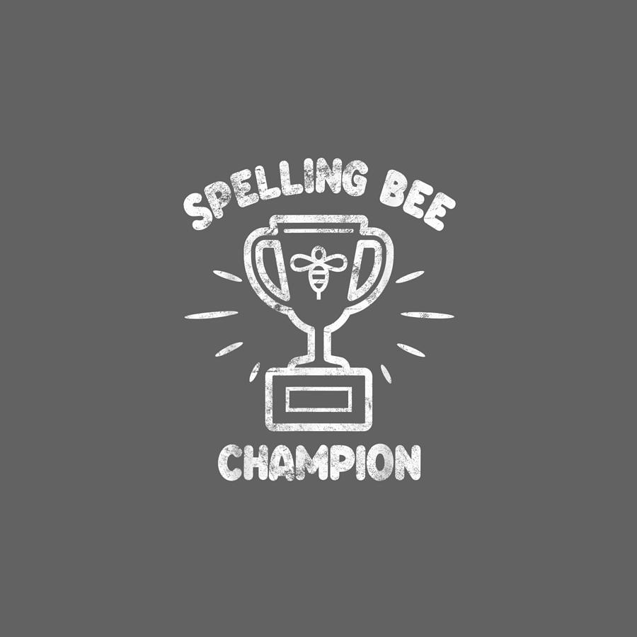 Book Digital Art - Spelling Bee Champion by Anh Nguyen