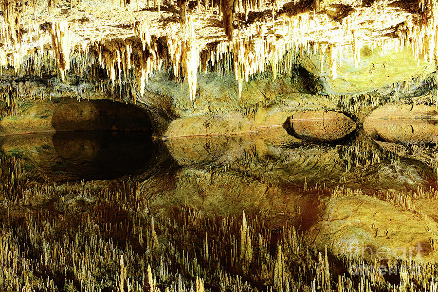 Spelunking The Laray Caverns Photograph by Paul Ward