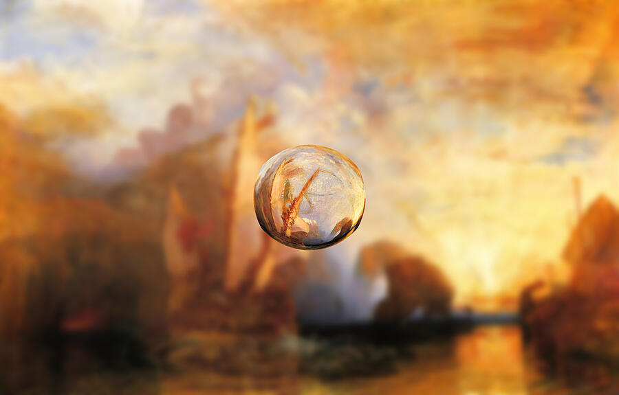 Sphere 11 Turner Digital Art by David Bridburg