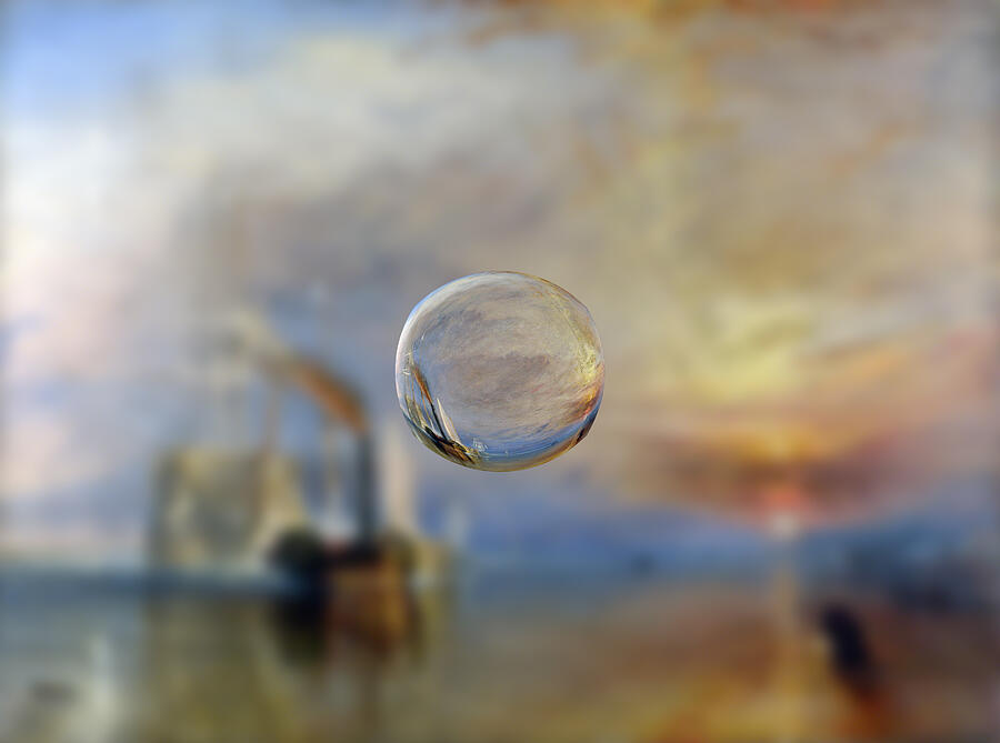 Sphere 6 Turner Digital Art by David Bridburg