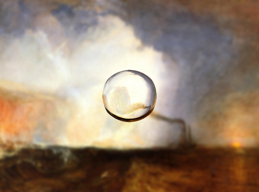 Sphere I Turner Digital Art by David Bridburg