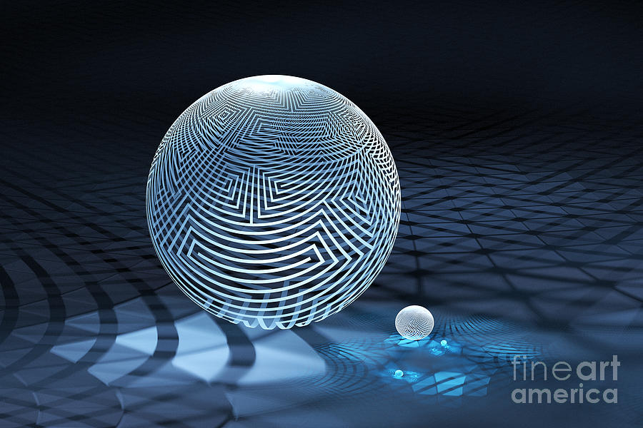Spheres Digital Art