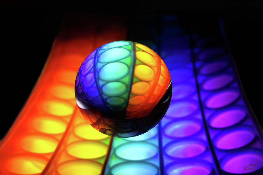 Spherical Rainbow Photograph by Christopher McKenzie