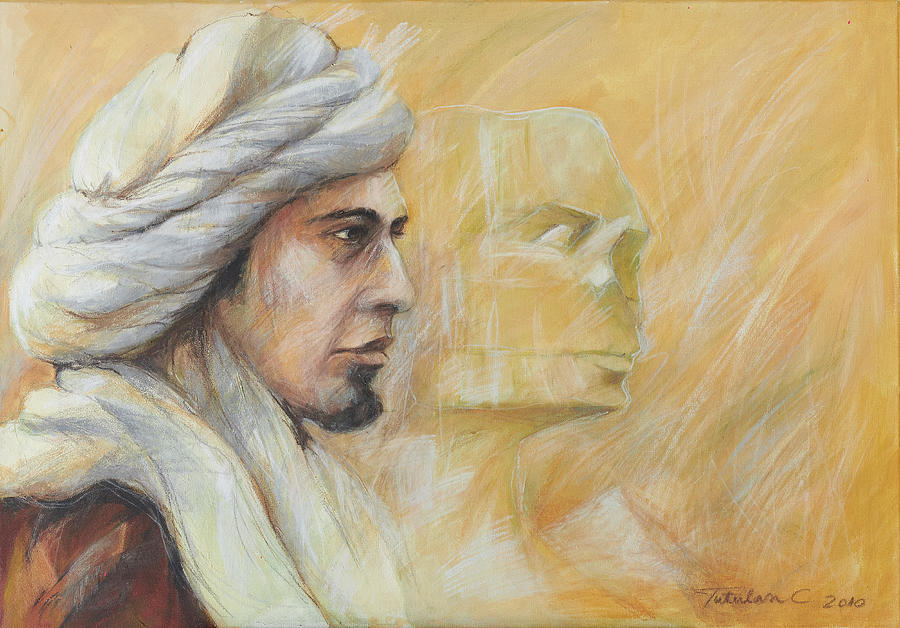 Sphinx Painting - Sphinx by Camelia Tutulan Sphinx Painting - Sphinx by Camelia Tutulan
