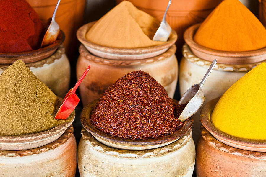 Spice market, Houmt Souk, Djerba, Tunisia Photograph by Image Source