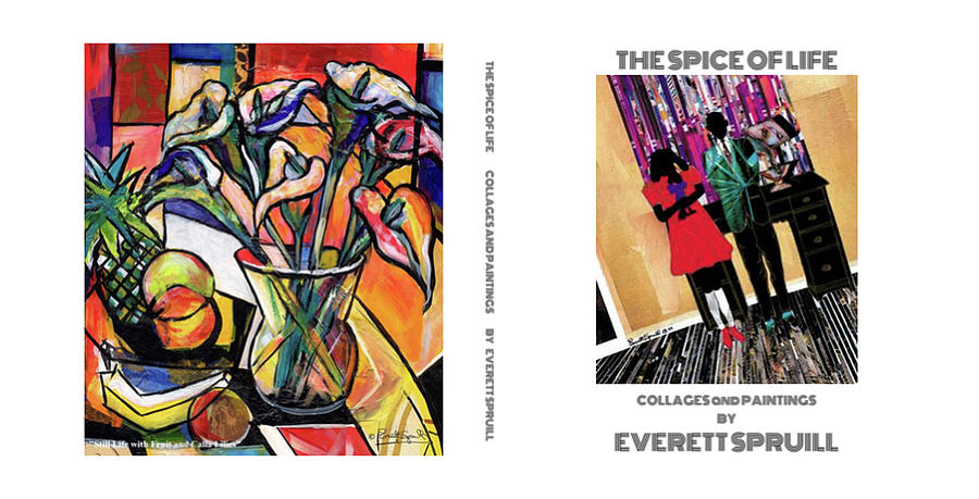 Spice of Life Book Cover Digital Art by Everett Spruill