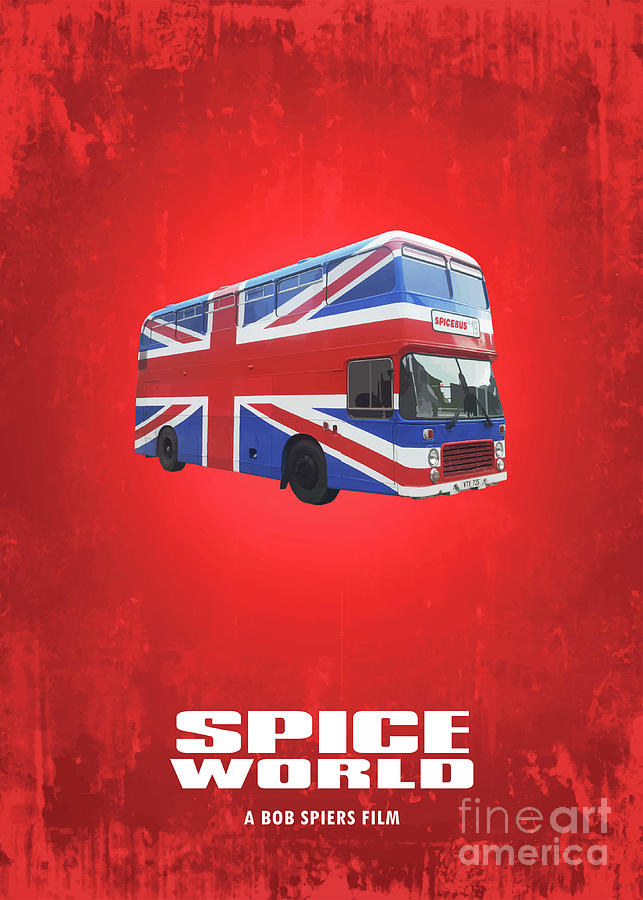 Movie Poster Digital Art - Spice World by Bo Kev