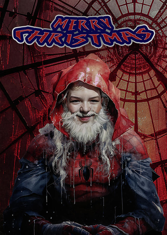 Spider-Clause Digital Art by Rick Fisk