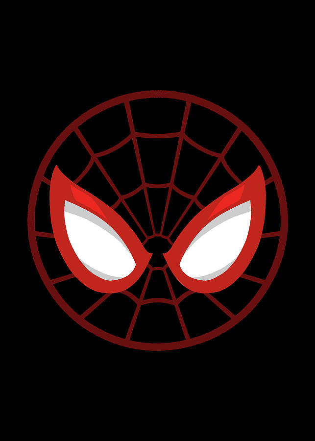 Spider-Man Miles Logo Digital Art by Nikita Abakumov - Fine Art America