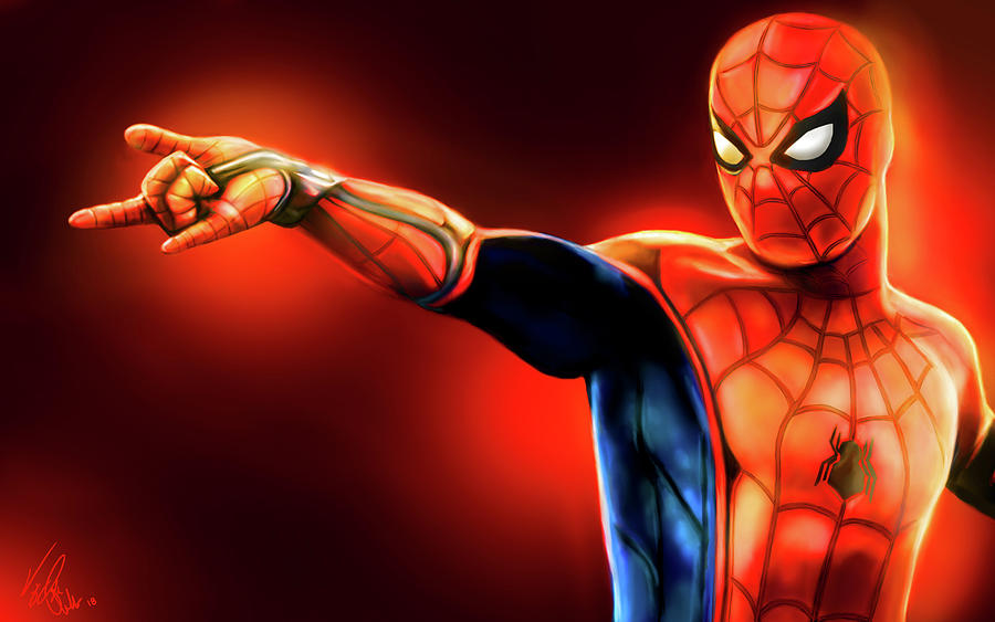Spider-Man Digital Art by Vinny John Usuriello - Fine Art America