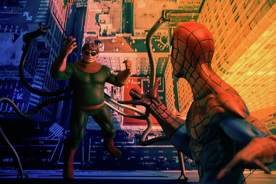 Spider-Man vs. Doc Ock Photograph by Blindzider Photography