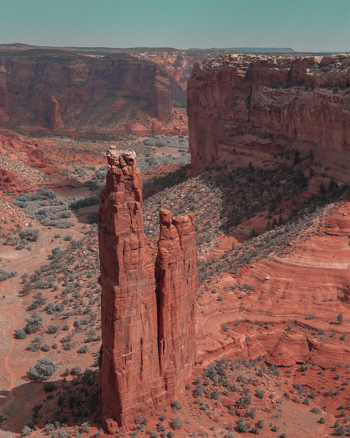 Spider Rock In Canyon De Chelly Photograph
