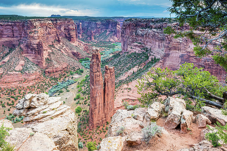 Canyon De Chelly Photograph - Spider Rock by Marla Brown