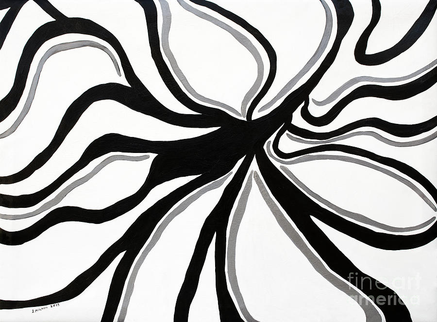 Spider-vertical Painting by Ida Mitchell