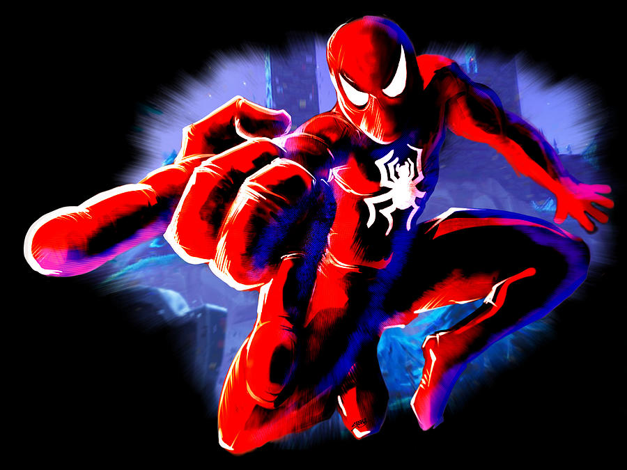 Spidey Digital Art by Misimapesone Su'a | Fine Art America