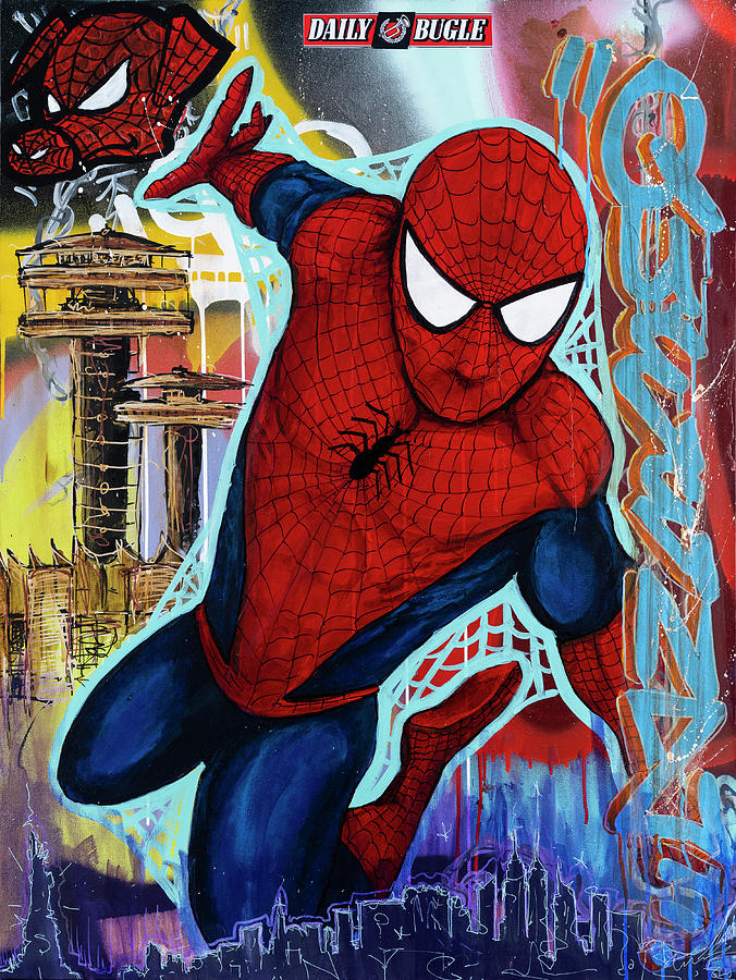 Spidey Painting by Timothy Schatz - Fine Art America