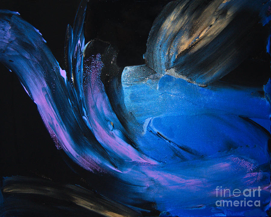 Spilling Light #7314 Painting by Priscilla Batzell Expressionist Art Studio Gallery