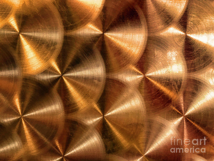 Spin Copper Photograph by Karen Adams