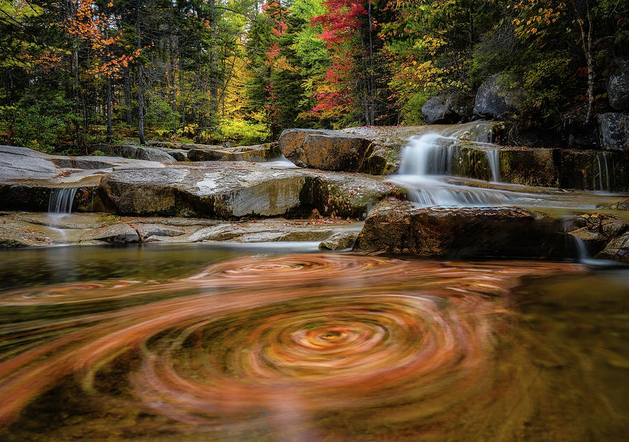 Spin Cycle 2, Sawyer River NH Photograph by Michael Hubley