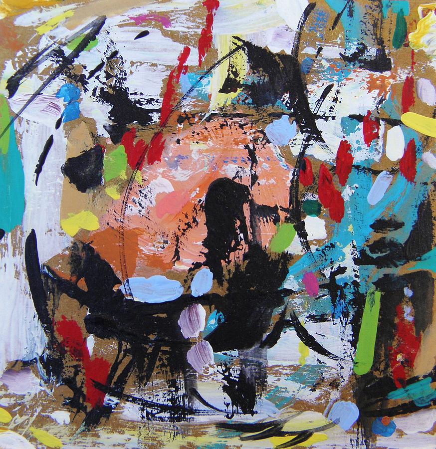 Spinning Around Painting by Mary Carol Williams