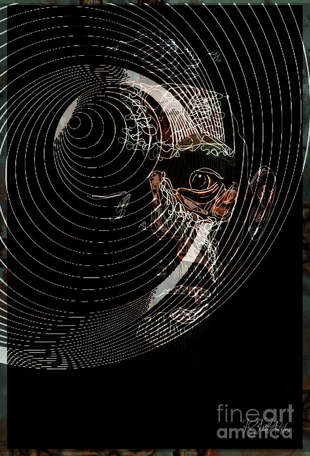 Spinning Jaded Eye Digital Art by Deb Nakano