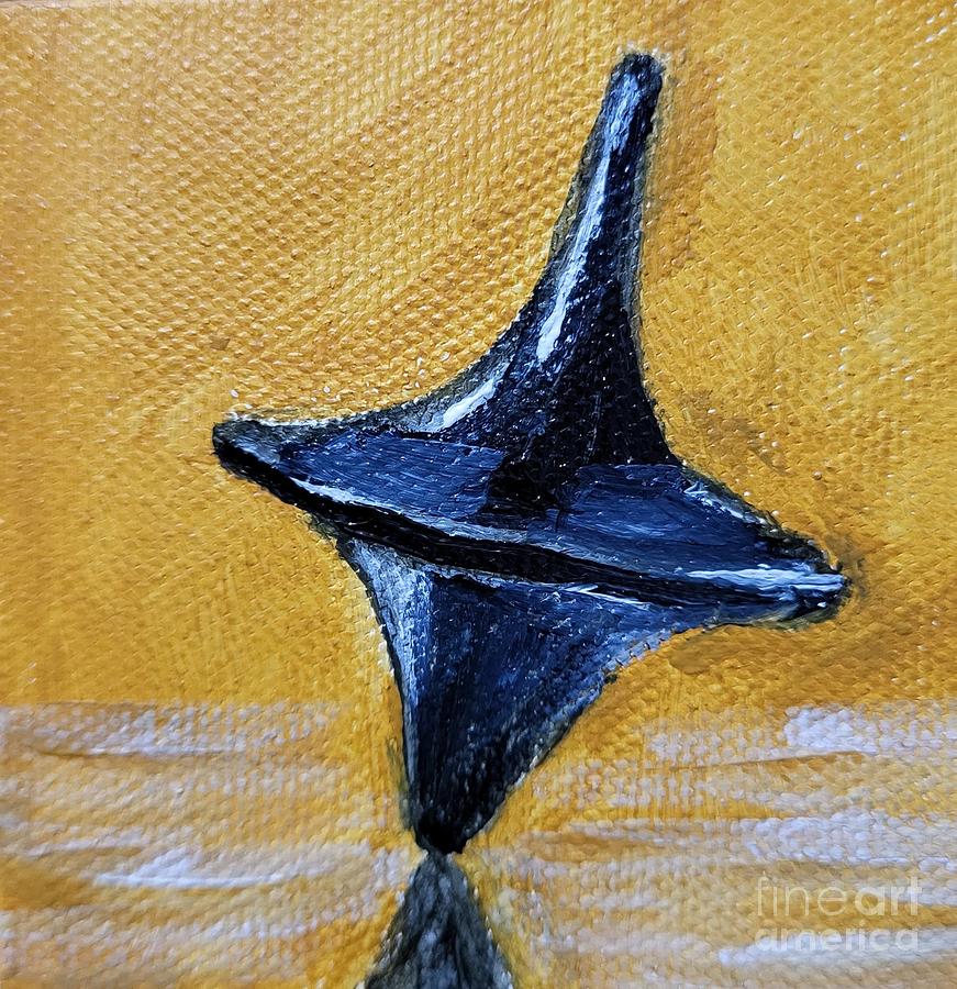 Spinning Top Painting by Stacy C Bottoms