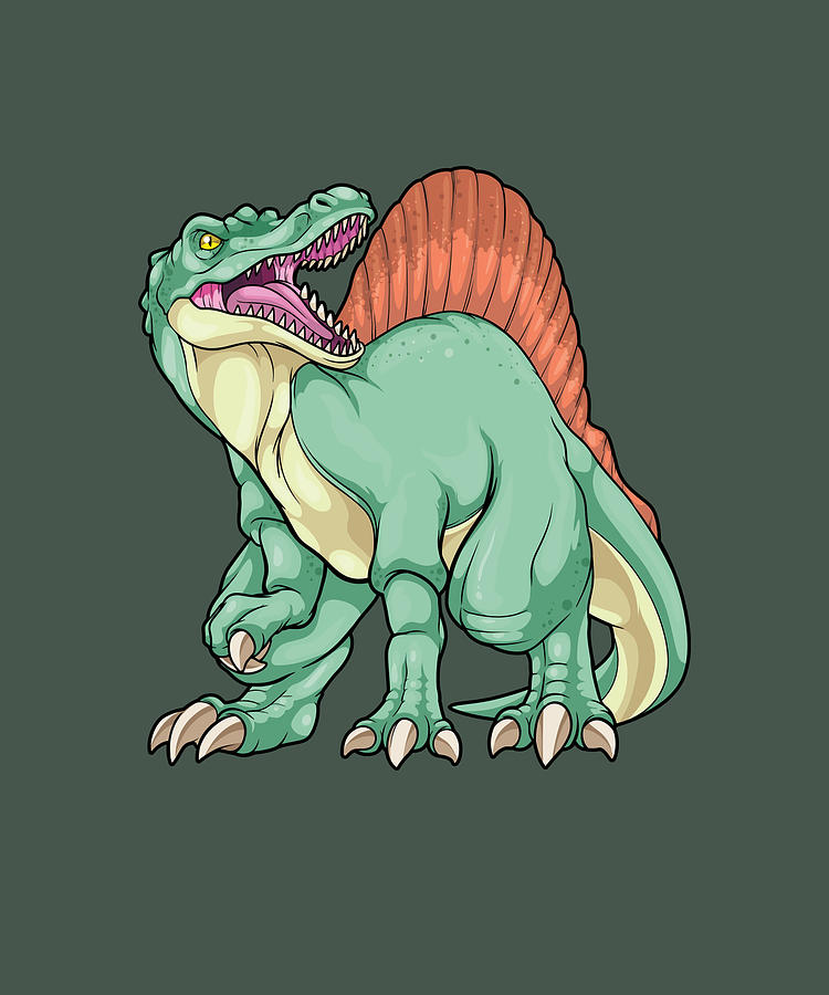 dinosaur with a spine
