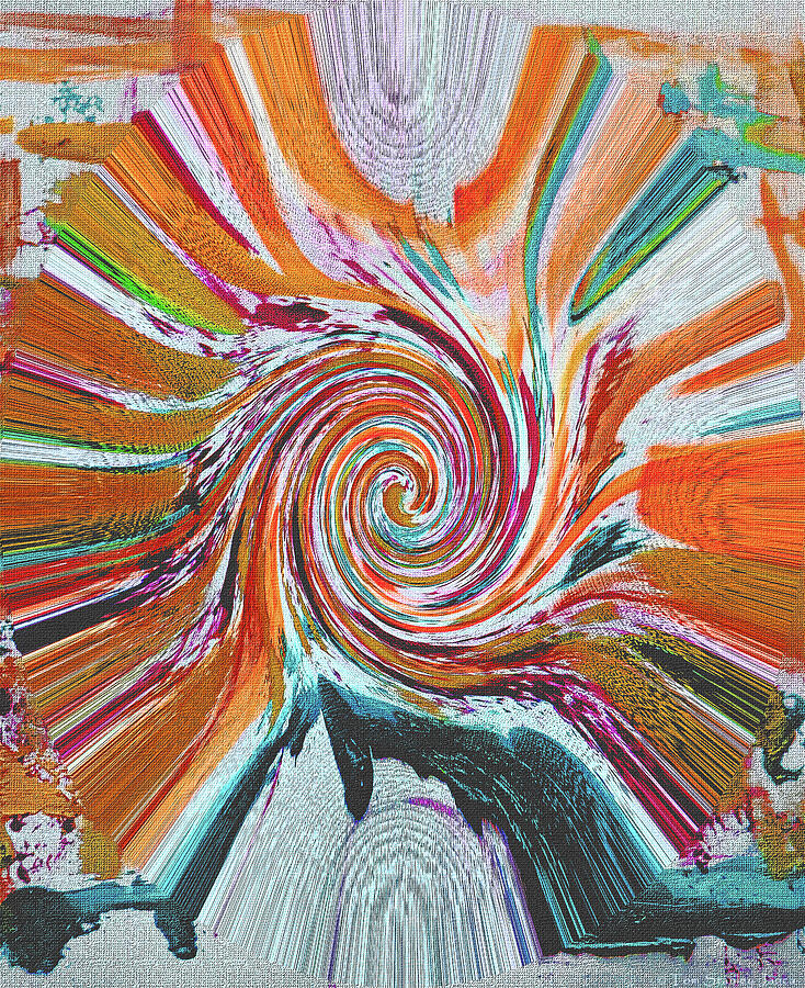Spiral Abstract Abstraction Digital Art by Tom Janca Spiral Abstract Abstraction Digital Art by Tom Janca