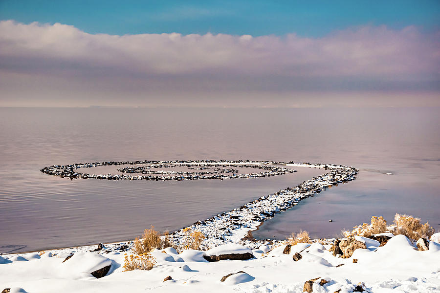 Spiral Jetty Photograph by Bryan Carter