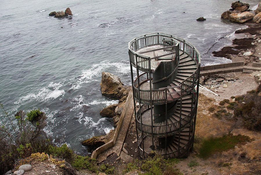 Spiral Staircase to Nowhere Photograph by Chris Goldberg