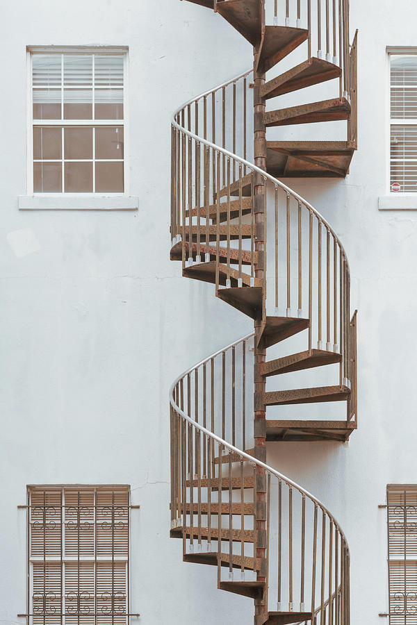 Spiral Stairs Photograph by Katie Dobies