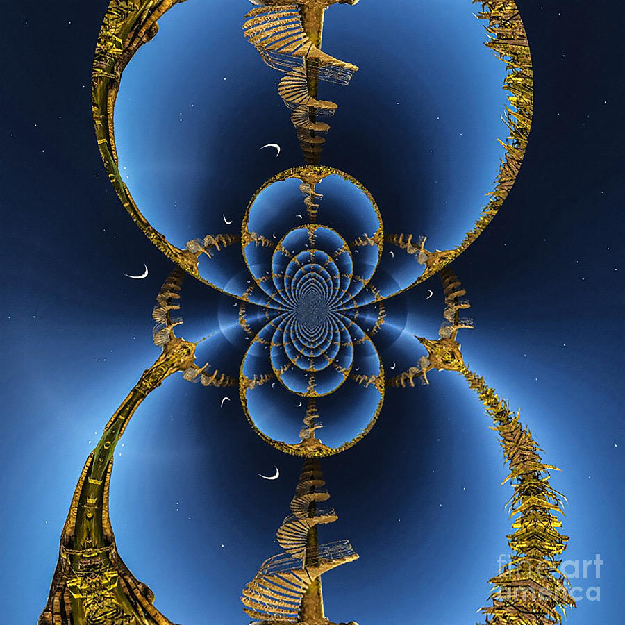 Spiral Stairs To Heaven Digital Art