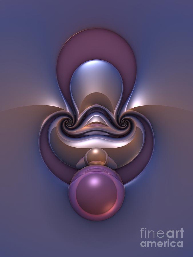 Spirals And Spheres Digital Art