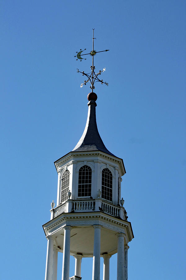 Spire with Windvane Photograph by Ingrid Gillman Spire with Windvane Photograph by Ingrid Gillman