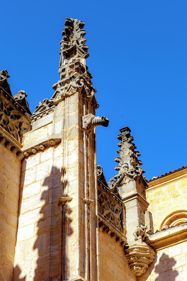 Spires of the Segovia Cathedral Photograph by W Chris Fooshee