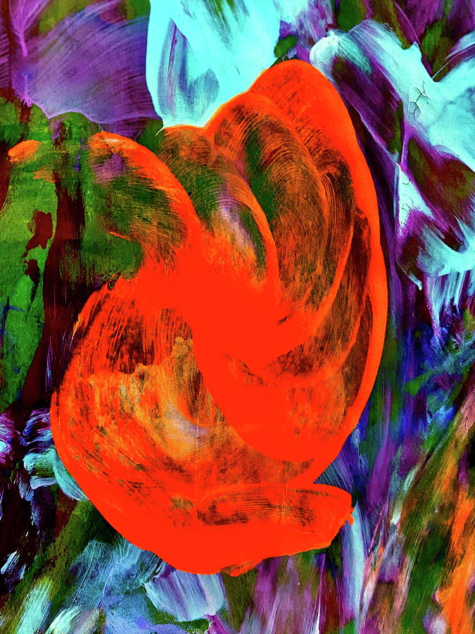 Abstract Painting - Spirit 1 by Steven Mana Trink Abstract Painting - Spirit 1 by Steven Mana Trink