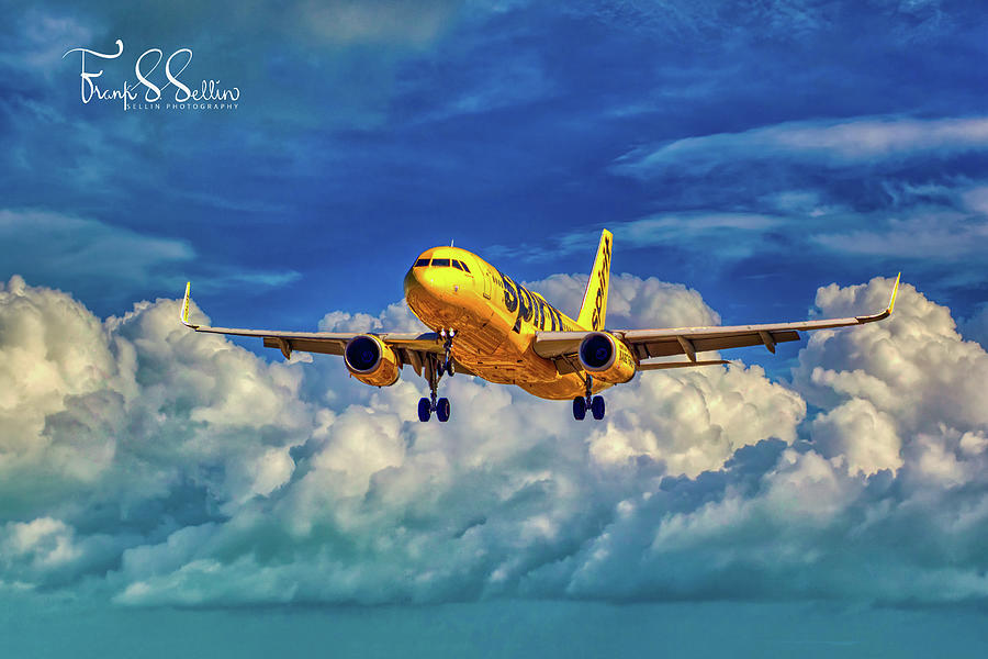 Spirit Airlines A320 Photograph by Frank Sellin