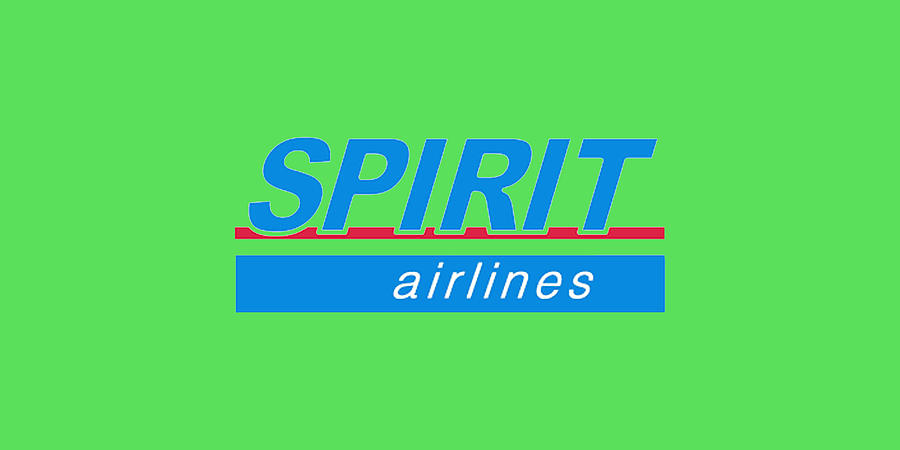 Spirit airlines Drawing by Addie Gislason - Pixels